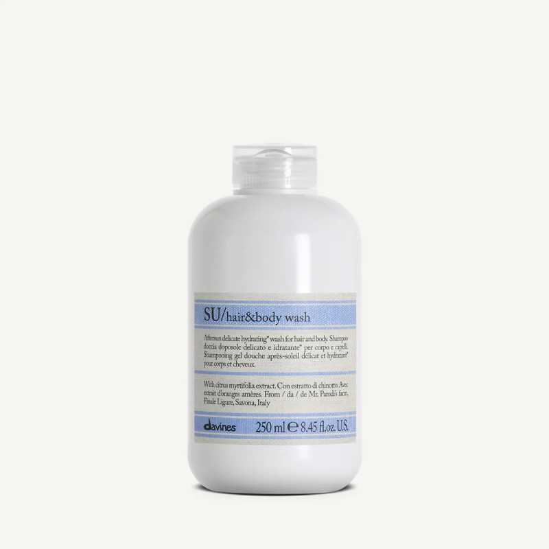 Davines SU Hair & Body Wash – Šampon i gel za telo nakon sunca